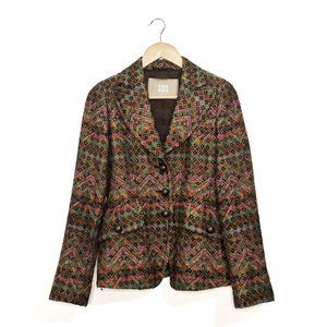 Riani | Wool Patterned Blazer
